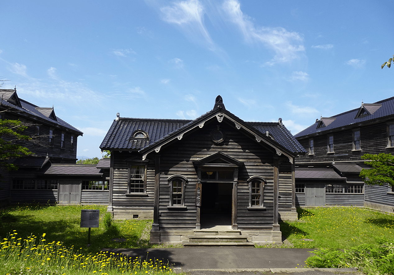 旧札幌農学校寄宿舎（恵迪寮）画像
